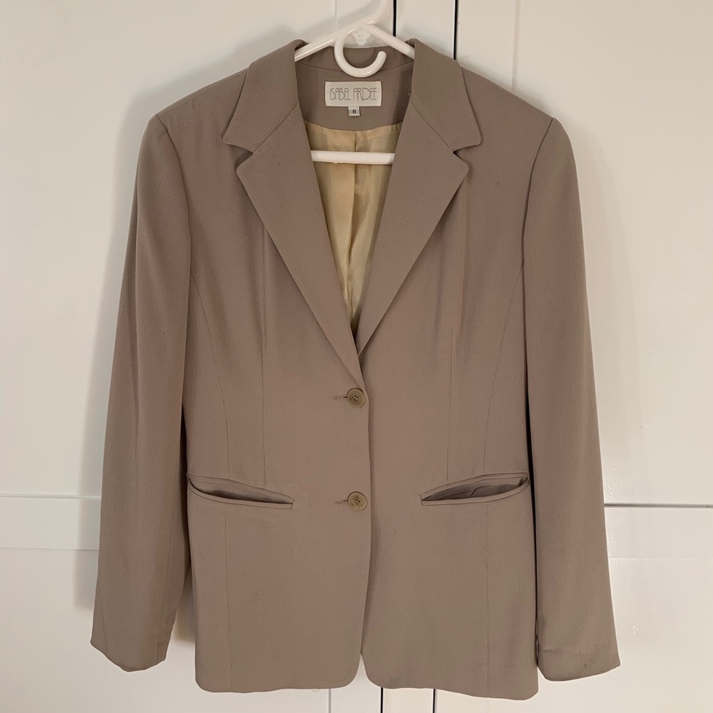 Isabel Ardee Brown Blazer Size 8